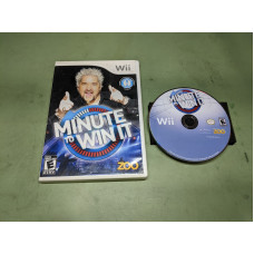 Minute to Win It Nintendo Wii Disk and Case