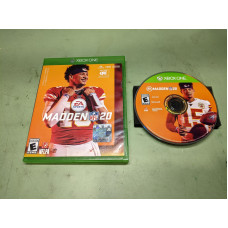 Madden NFL 20 Microsoft XBoxOne Disk and Case