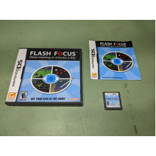 Flash Focus Vision Training Nintendo DS Complete in Box