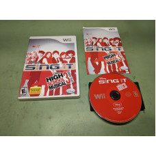 Disney Sing It High School Musical 3 Nintendo Wii Complete in Box