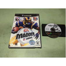 Madden 2003 Nintendo GameCube Disk and Case Madden 2003 Nintendo GameCube Disk and Case