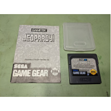Jeopardy Sega Game Gear Disk and Case