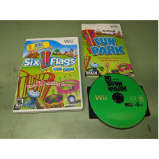 Six Flags Fun Park Nintendo Wii Complete in Box Six Flags Fun Park Nintendo Wii Complete in Box