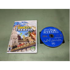 SimCity Creator Nintendo Wii Disk and Case SimCity Creator Nintendo Wii Disk and Case