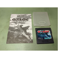 G-LOC Air Battle Sega Game Gear Disk and Manual