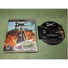 DMC: Devil May Cry Sony PlayStation 3 Disk and Case