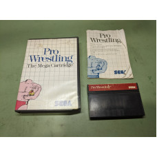 Pro Wrestling Sega Master System Complete in Box Pro Wrestling Sega Master System Complete in Box