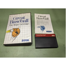 Great Baseball Sega Master System Complete in Box Great Baseball Sega Master System Complete in Box