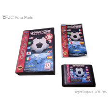 Champions World Class Soccer Sega Genesis Complete in Box