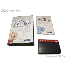 Pro Wrestling Sega Master System Complete in Box Pro Wrestling Sega Master System Complete in Box