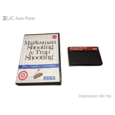 Marksman Shooting and Trap Shooting Sega Master System Cartridge and Case Marksman Shooting and Trap Shooting Sega Master System Cartridge and Case