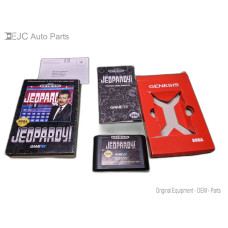 Jeopardy [Cardboard Box] Sega Genesis Complete in Box