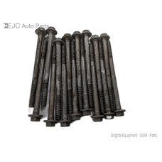252N225 Cylinder Head Bolt Kit From 2009 GMC Acadia  3.6 19352499 AWD