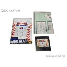 Majors Pro Baseball Sega Game Gear Cartridge and Manual Majors Pro Baseball Sega Game Gear Cartridge and Manual
