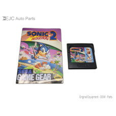 Sonic the Hedgehog 2 Sega Game Gear Cartridge and Manual Sonic the Hedgehog 2 Sega Game Gear Cartridge and Manual
