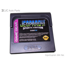 Jeopardy Sports Edition Sega Game Gear Cartridge and Manual Jeopardy Sports Edition Sega Game Gear Cartridge and Manual