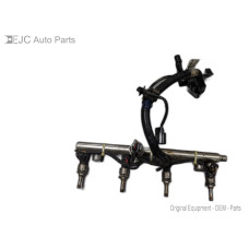 256A219 Direct Fuel Injectors Set With Rail For 11-15 Kia Optima EX 2.4 353102G710 Gas