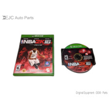 NBA 2K16 Microsoft XBoxOne Disk and Case