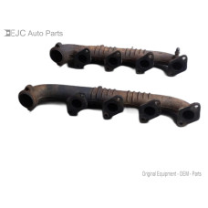 217E318 Exhaust Manifold Pair Set For 03-07 Ford F-250 Super Duty  6.0 1840770C1 Diesel