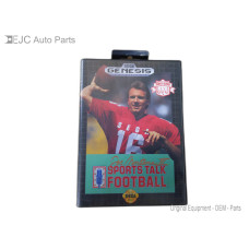 Joe Montana II Sports Talk Football Sega Genesis Complete in Box