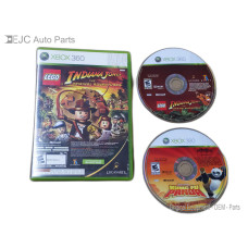 LEGO Indiana Jones and Kung Fu Panda Combo Microsoft XBox360 Disk and Case