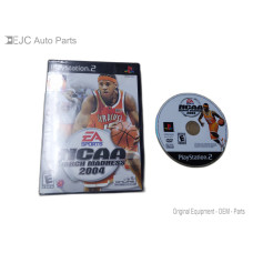 NCAA March Madness 2004 Sony PlayStation 2 Disk and Case