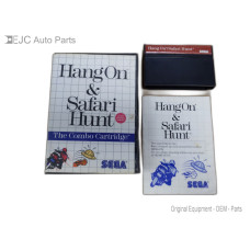 Hang-On and Safari Hunt Sega Master System Complete in Box Hang-On and Safari Hunt Sega Master System Complete in Box