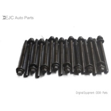 233P110 Cylinder Head Bolt Kit From 2009 Lincoln MKS 3.7 7T4E6065AA Gas 233P110 Cylinder Head Bolt Kit From 2009 Lincoln MKS 3.7 7T4E6065AA Gas