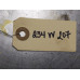 234W207 Crankshaft Trigger Tone Ring From 2002 Ford Expedition  5.4 XW1E12A227AA Gas