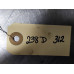 238D312 Oil Supply Line For 00-02 Audi S4  2.7  Turbo