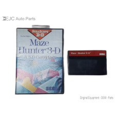 Maze Hunter 3D Sega Master System Cartridge and Case