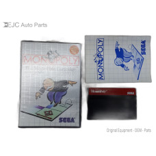 Monopoly (Miss Print) Sega Master System Complete in Box