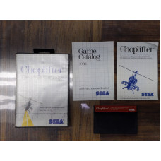 Choplifter! Sega Master System Complete in Box