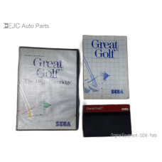 Great Golf Sega Master System Complete in Box