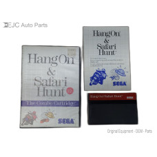 Hang-On and Safari Hunt Sega Master System Complete in Box