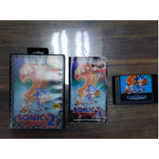 Sonic the Hedgehog 2 Sega Genesis Complete in Box