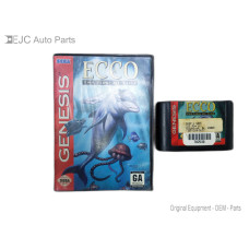 Ecco The Tides of Time Sega Genesis Cartridge and Case