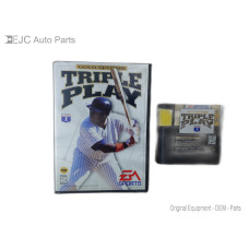 Triple Play Gold Sega Genesis Cartridge and Case