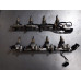 240T328 Fuel Injectors Set With Rail For 16-20 Chevrolet Silverado 1500  5.3 12668390 Gas