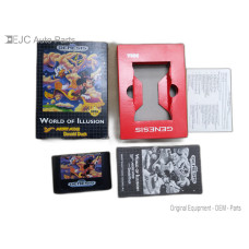 World of Illusion [Cardboard Box] Sega Genesis Complete in Box