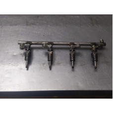 24G109 Fuel Injectors Set With Rail For 12-18 Mazda 3  2.0 PE0113250B Gas