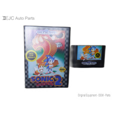 Sonic the Hedgehog 2 Sega Genesis Cartridge and Case