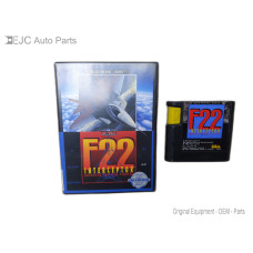 F-22 Interceptor Sega Genesis Cartridge and Case