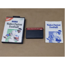 Walter Payton Football Sega Master System Complete in Box